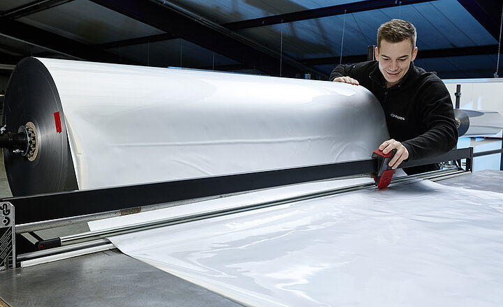 Zuschneiden auf passendes Maß