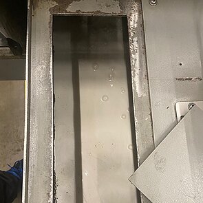 Schaum im KSS nachher